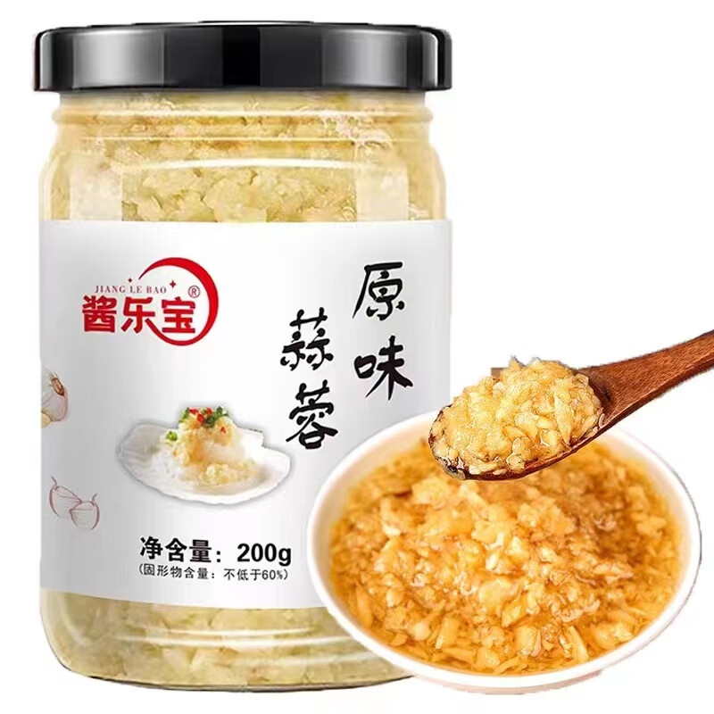 蒜蓉酱200g*1瓶 7.25元（需买4件，需用券）