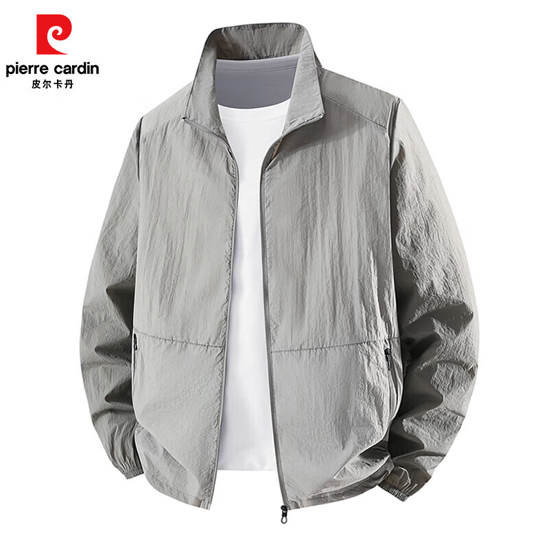 皮尔·卡丹 皮尔卡丹（pierre cardin）男士立领速干防晒衣 39.9元（需用券）
