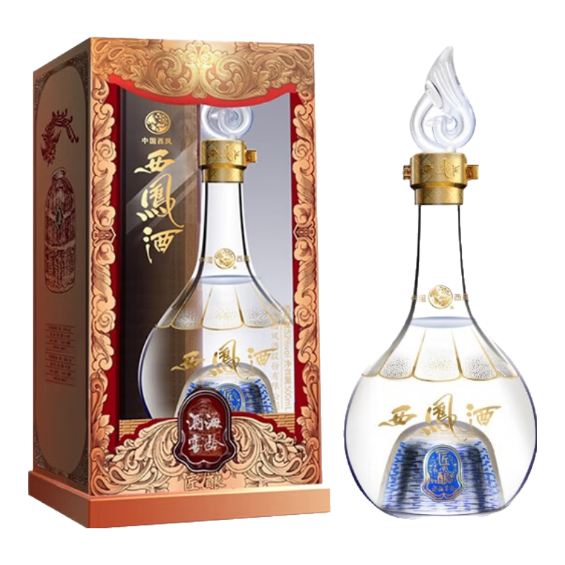 西凤酒 匠酿 52° 凤香型白酒 500ml 89元