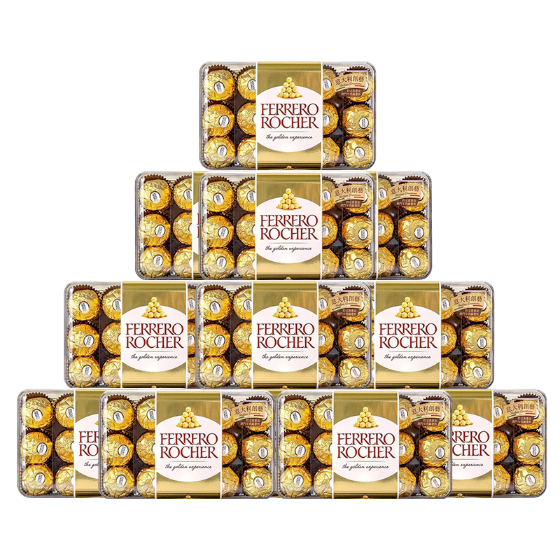 临期品：Ferrero 费列罗 榛果巧克力 375g*12盒 569.05元 包邮（12月中旬到期，介