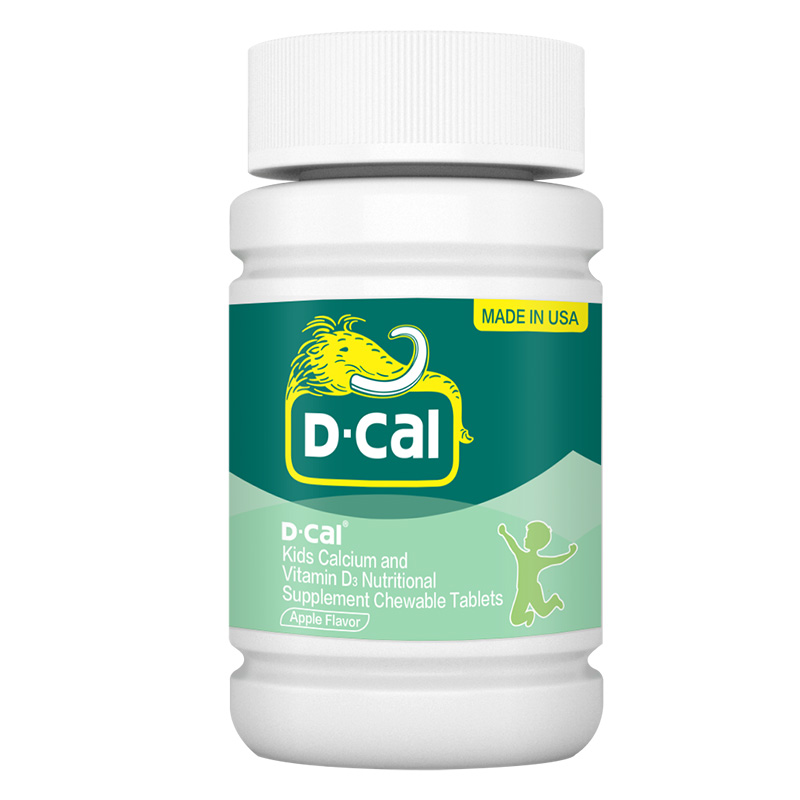 D-Cal 迪巧 儿童钙片维D咀嚼片 45粒*2盒 91.61元（需买2件，需用券）