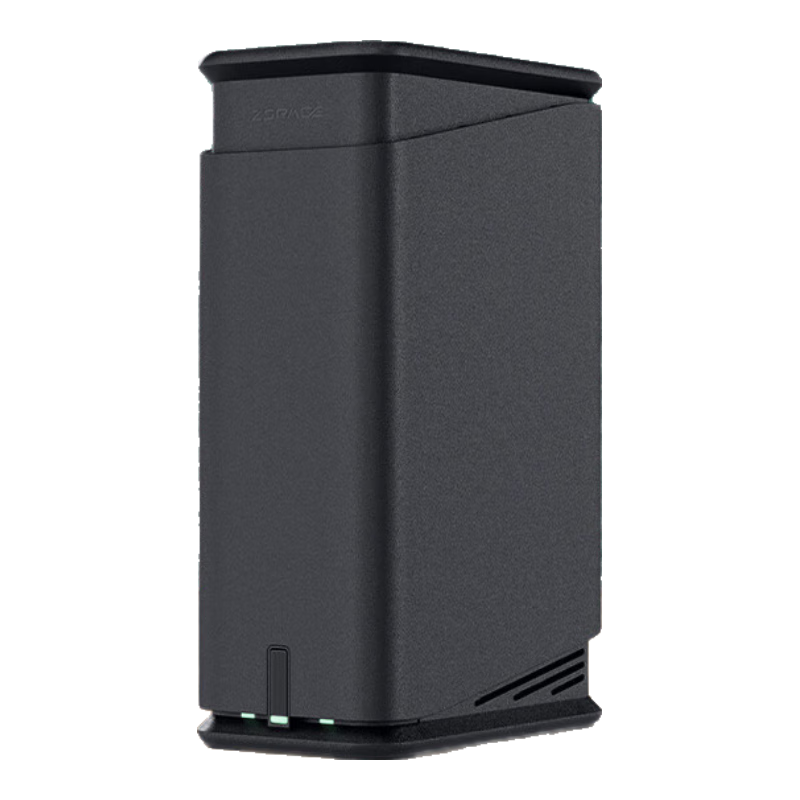 极空间私有云Q2C 四核双盘位NAS网络存储智能AI娱乐影音办公家庭云服务器 手