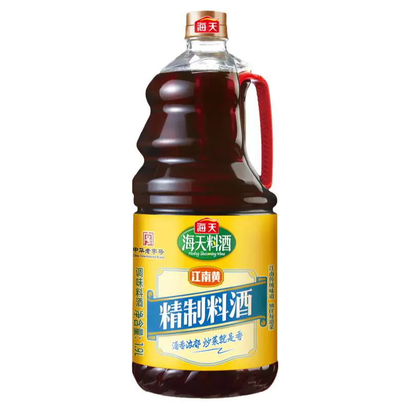 海天 零添加金标料酒1.9L 0添加味精焦糖色 去腥解膻增香提味谷物酿造 ￥6.9