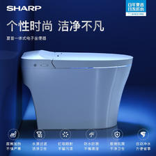 春焕新、家装季、PLUS会员：SHARP 夏普 日本智能马桶一体机 305mm 919.01元（需