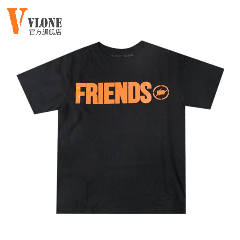 VLONE t恤男潮牌 联名大V短袖 藤原浩 M（尺码偏大150斤以内） 168元（需买2件
