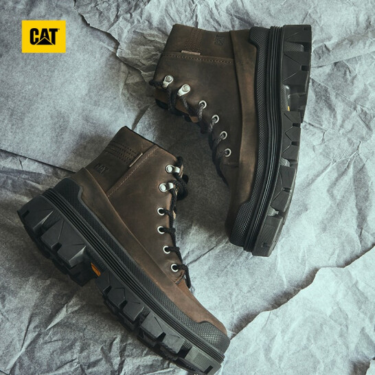 CAT 卡特 HARDWEAR 中性款高帮工装马丁靴 新低271.1元包邮