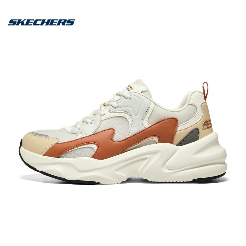 Skechers 斯凯奇 踏浪小白鞋情侣休闲鞋运动鞋 359元