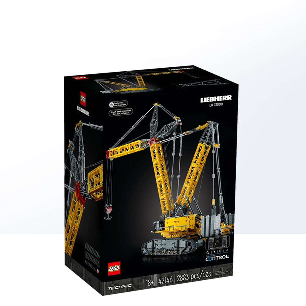 LEGO 乐高 机械系列42146利勃海尔LR13000起重机拼装积木男 3701.05元（需用券）
