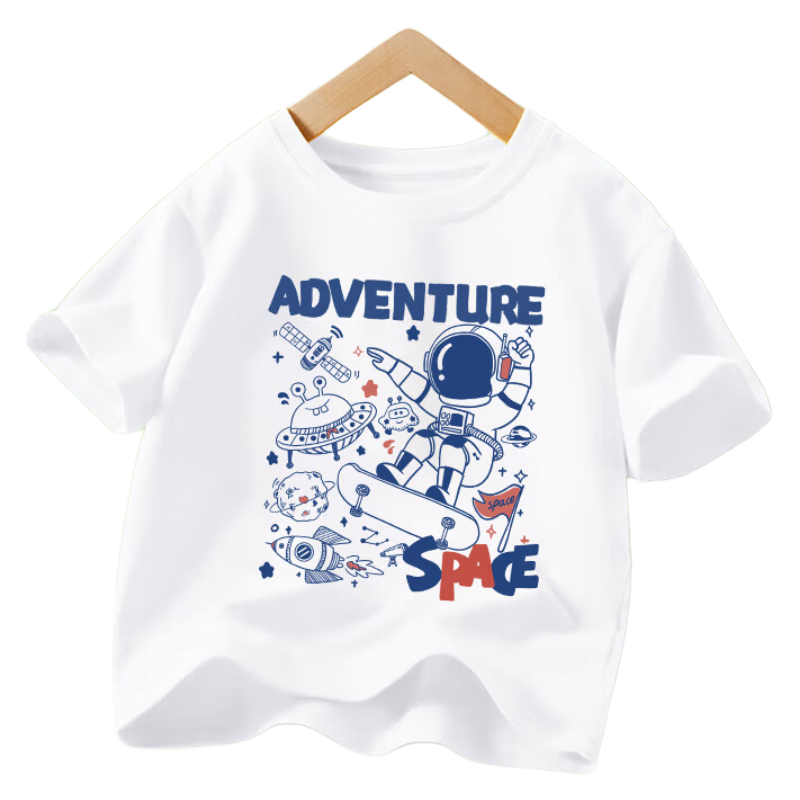 La Chapelle 拉夏贝尔 儿童纯棉短袖t恤 3件 42.7元包邮（合14.23元/件）