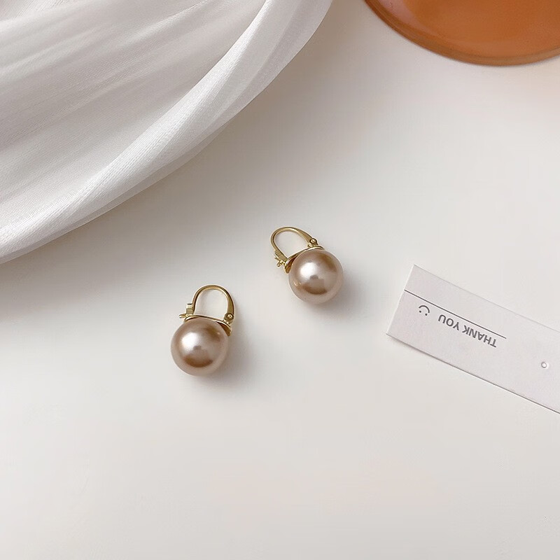 KOSE 高丝 银针简约个性潮精致珍珠耳环时尚百搭气质耳环 17.9元（需用券）