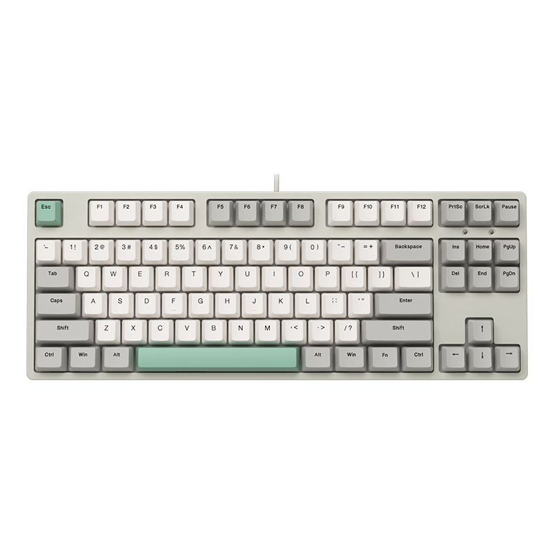 ikbc C200 87键 有线机械键盘 工业灰 Cherry红轴 无光 178元（需用券）
