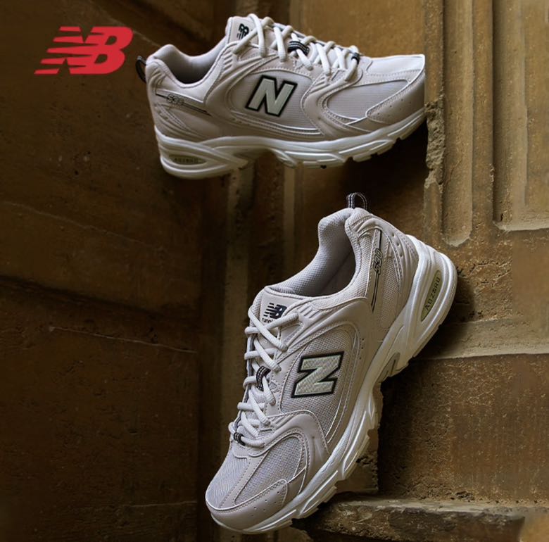 new balance 530系列 中性休闲运动鞋 MR530SH 月光米色 359元