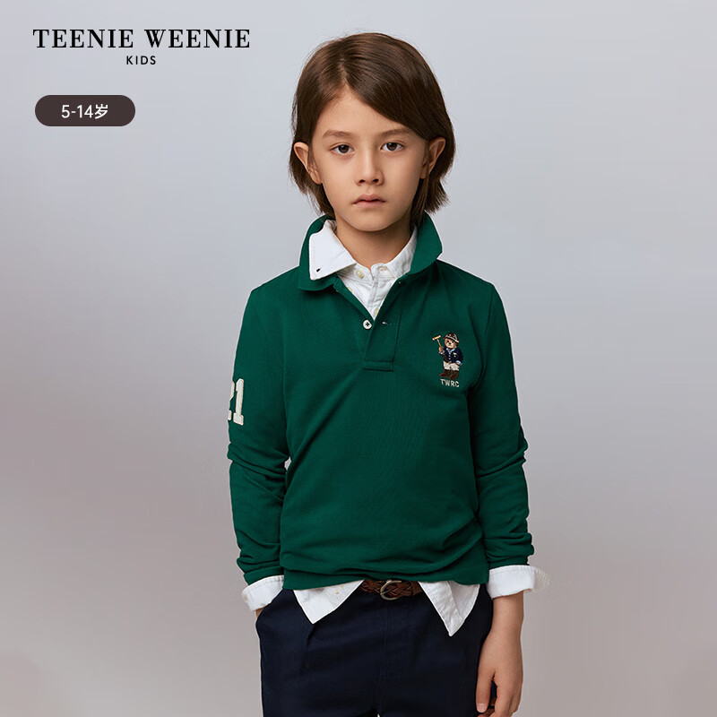 TEENIE WEENIE Kids小熊童 经典学院风Polo衫T恤 139元包邮（需用券）