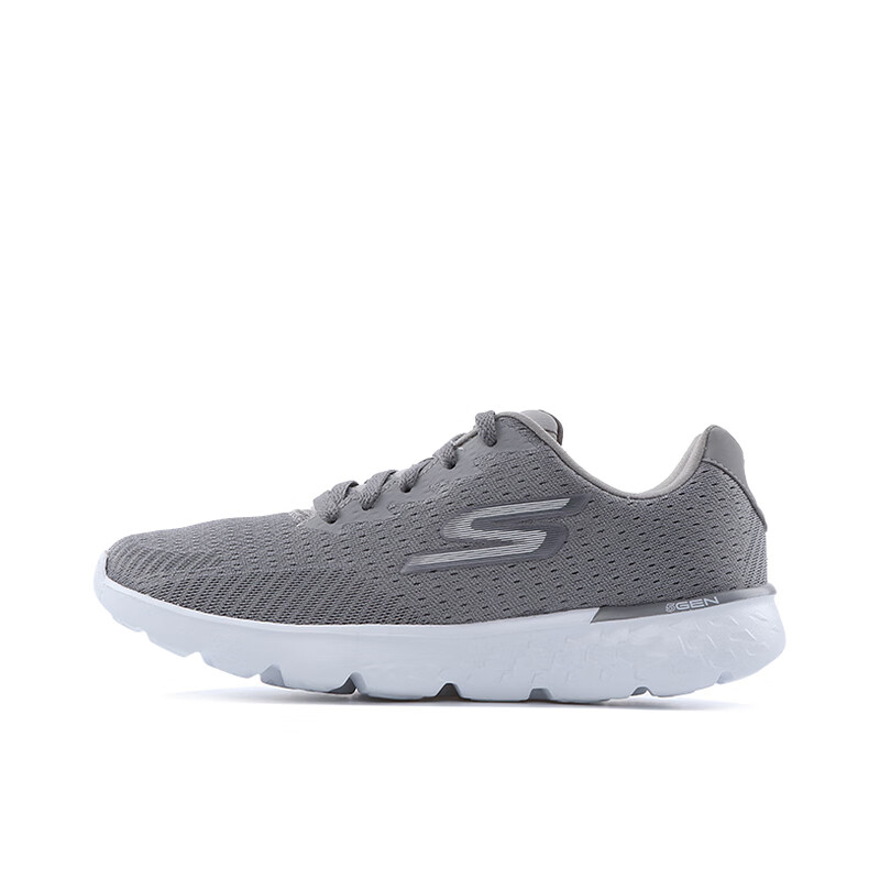 PLUS会员：SKECHERS 斯凯奇 新款轻质舒适女跑鞋 14804/GRY 128.54元包邮（需用券，