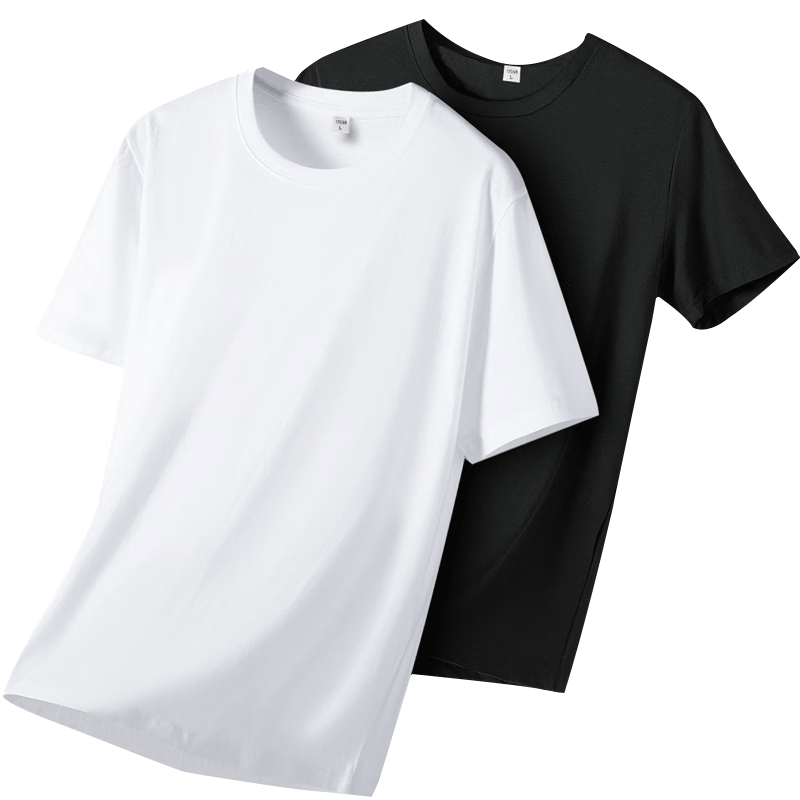 罗蒙（ROMON）纯棉短袖t恤 2件装 64.24元PLUS会员