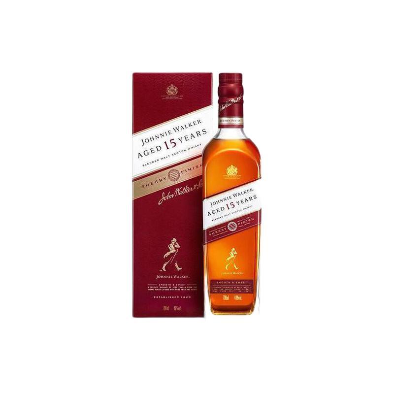 JOHNNIE WALKER 尊尼获加 15年 雪莉 苏格兰 调和威士忌 40%vol 700ml 288元