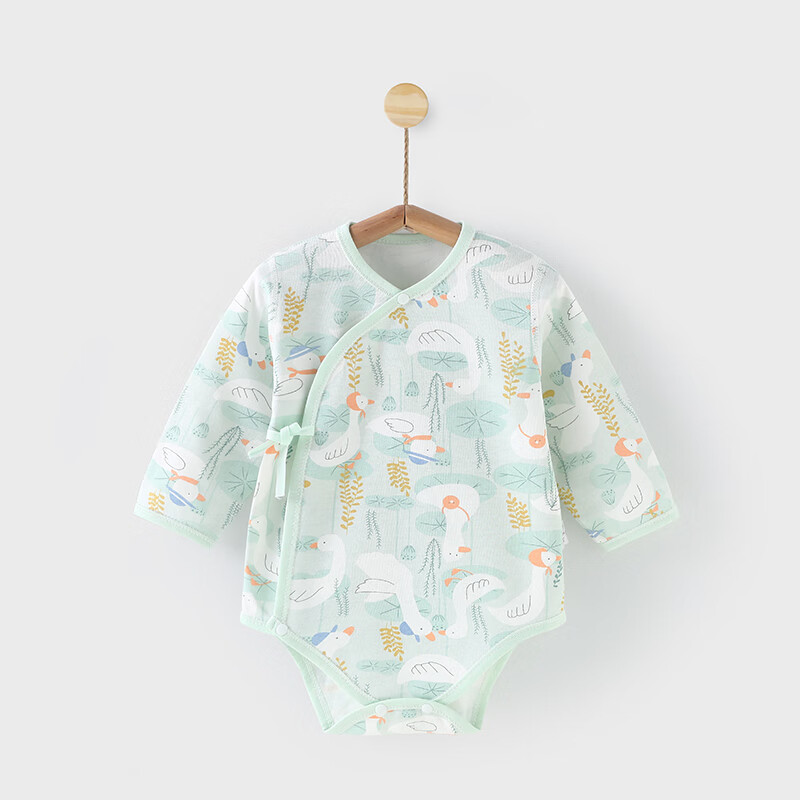 瑄妮薇 婴儿长袖三角哈衣 17.5元（需买2件，共35元，需用券）