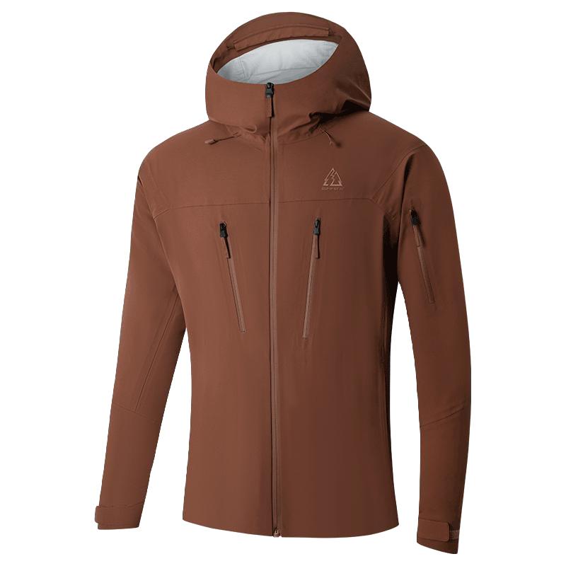 361° 361大磨王雨屏冲锋衣2024秋季防水硬壳冲锋衣男户外登山服女 159.1元（需