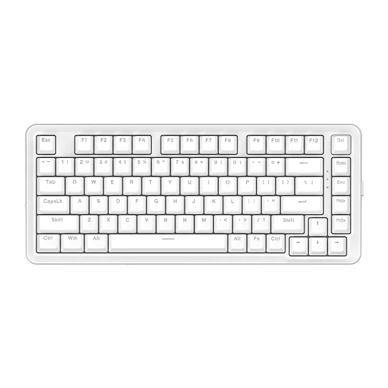 17日20点：REDRAGON 红龙 KS82 PRO 82键 三模机械键盘 白色 龙舞轴 RGB 99元包邮（