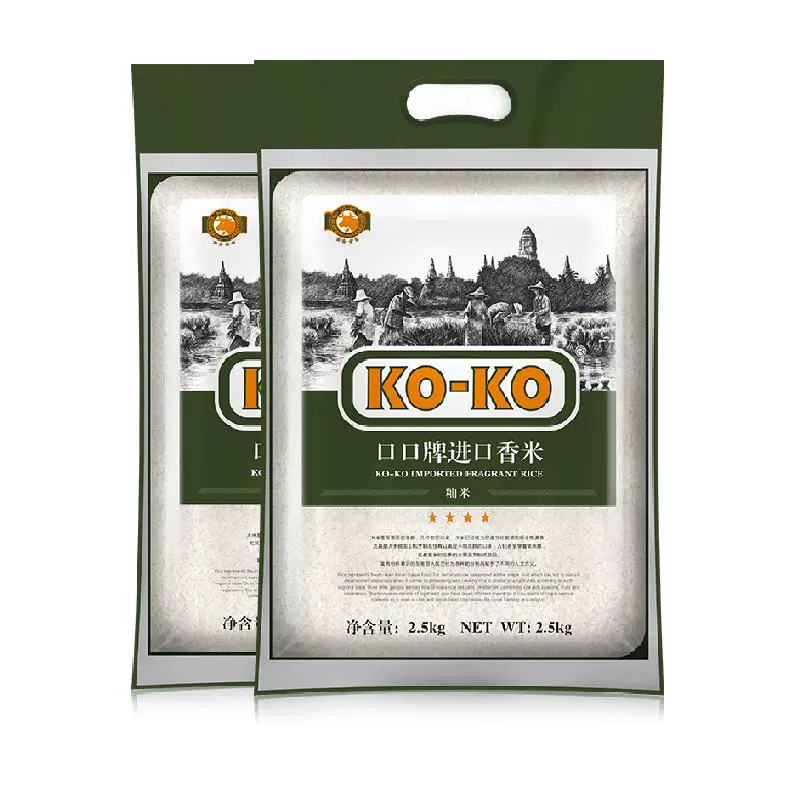 KO-KO 口口牌 进口大米10斤 ￥29.91