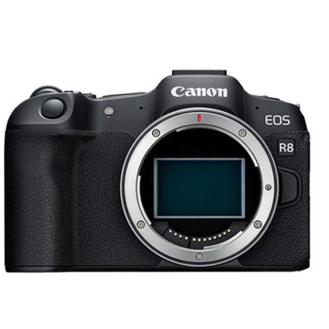 Canon 佳能 EOS R8 全画幅 微单相机 黑色 单机身 9880元