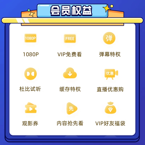 Tencent Video 腾讯视频 会员24个月 2年卡