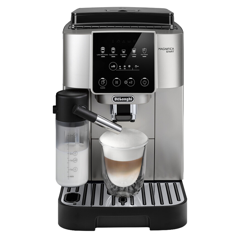 De'Longhi 德龙 Delonghi）咖啡机 意式全自动咖啡机 自动奶泡 原装进口 家用触控操作 一键奶咖 3933.44元