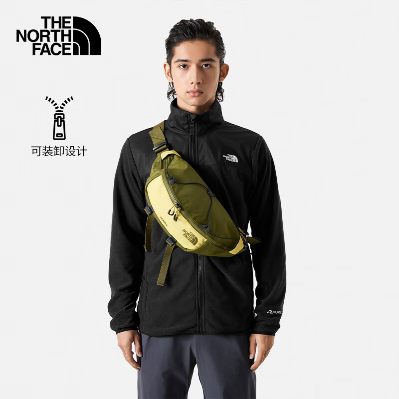 THE NORTH FACE 北面 Polartec抓绒衣 男 冲锋衣内胆 83OS JK3/黑色 M/170 379元