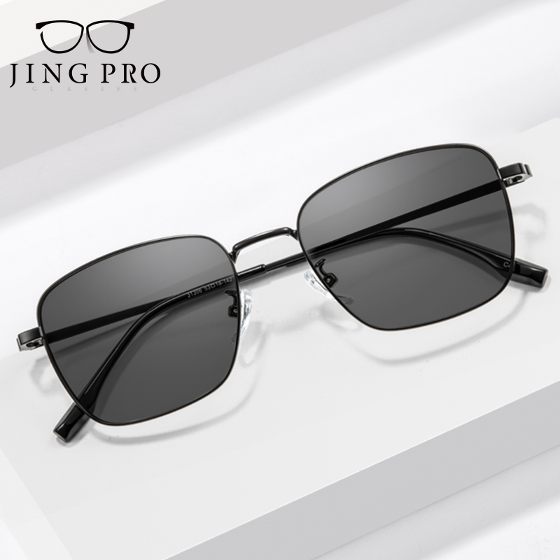 JingPro 镜邦 1.67超薄防蓝光变色镜片+时尚男女钛架/合金/TR镜框多款可选 158元