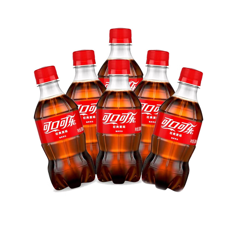 Coca-Cola 可口可乐 300ml 6瓶 ￥8.99