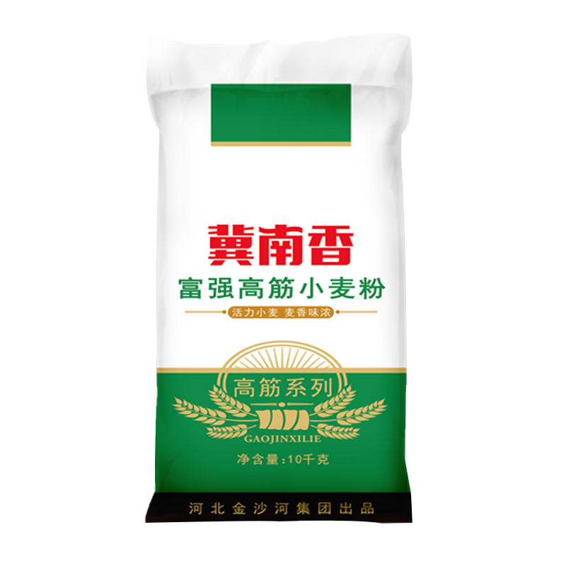 88VIP：冀南香 金沙河冀南香富强高筋小麦粉10kg*1袋饺子皮面条馒头包子 1件