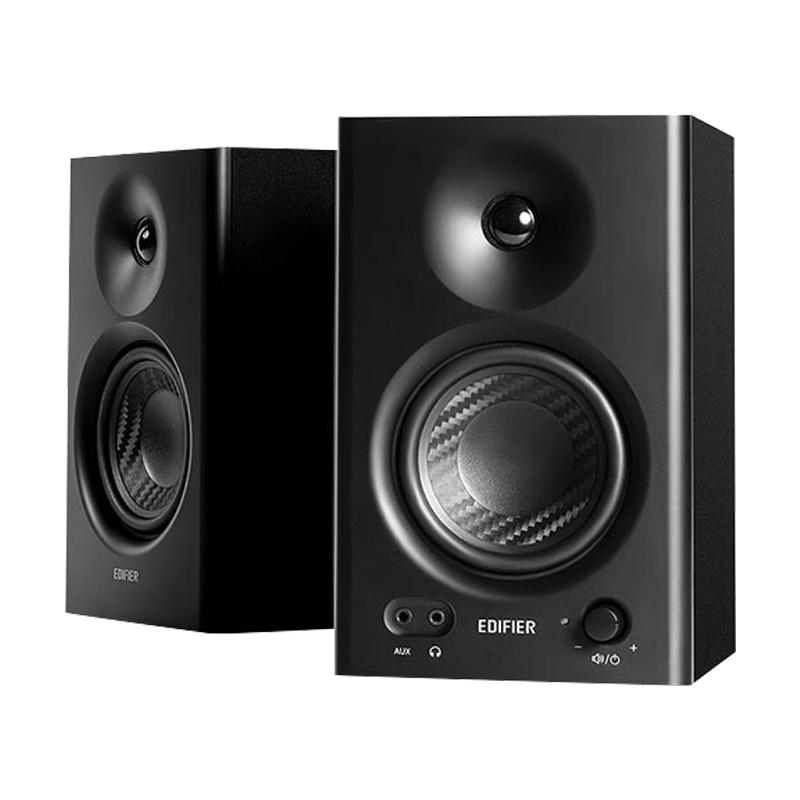 漫步者 EDIFIER MR4 2.0声道 HI-FI音箱 黑色 399.6元（需用券）