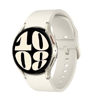 28日0点、PLUS会员：SAMSUNG 三星 Galaxy Watch6 智能手表 40mm 金色表壳 星河白硅胶表带（北斗、血压、GPS、ECG） 1366.11元包邮（需用券）