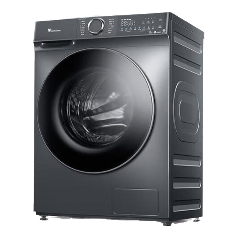 移动端、京东百亿补贴：小天鹅 水魔方系列 TG120V618PLUS 滚筒洗衣机 12kg 金属