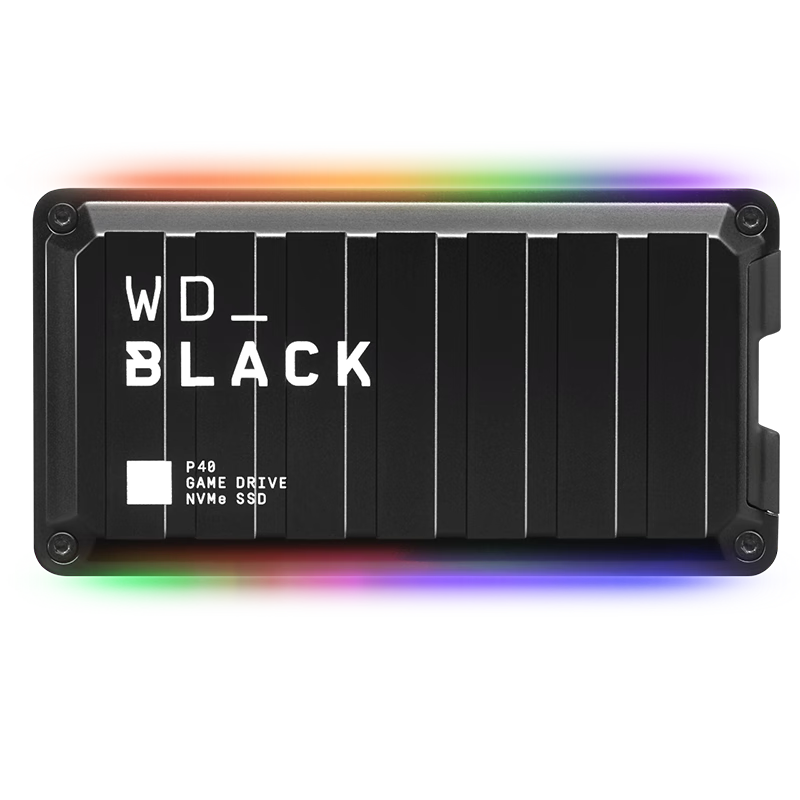 再降价、31日20点、plus会员：西部数据 WD BLACK P40 USB3.2Gen 移动固态硬盘 Type-C 