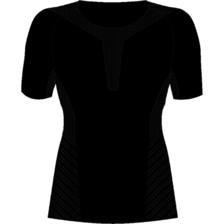 大码福利：迪卡侬（DECATHLON）舒适款短袖紧身衣健身衣跑步 黑XL-4606970 85.9元