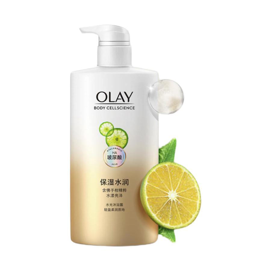 OLAY 玉兰油 水漾亮泽水光沐浴露730ml 19.9元