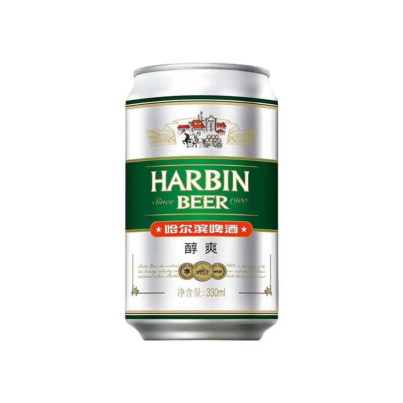 88VIP：哈尔滨啤酒 Beer/哈尔滨啤酒醇爽啤酒330ml*6听 6.7元（需买5件，需用券）