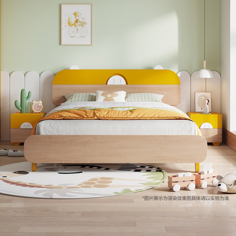 移动端京东百亿补贴quanu全友萌趣猪猪床12m799元包邮