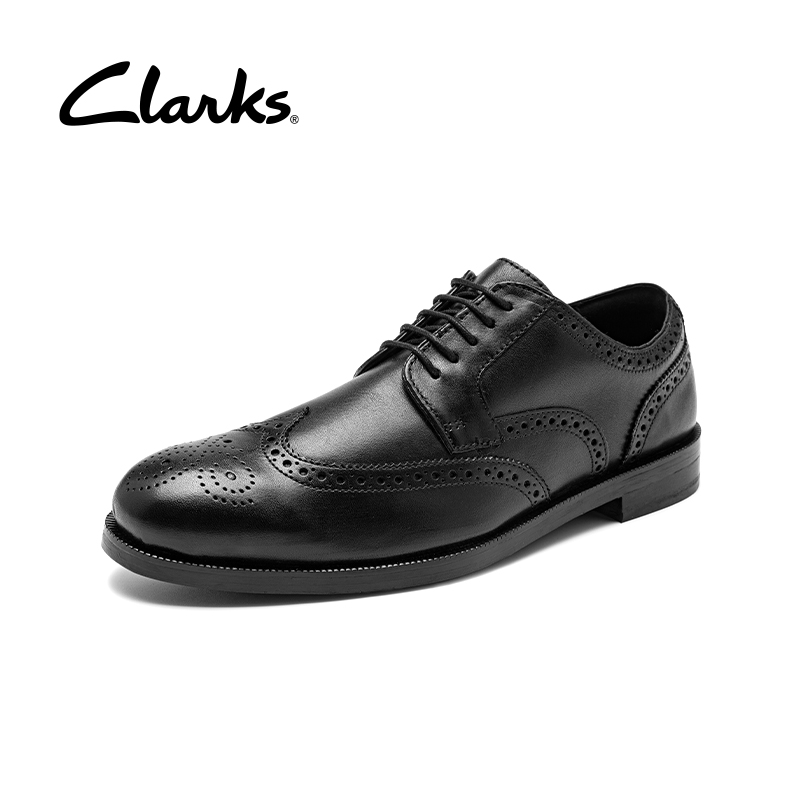 Clarks 其乐 男士商务正装皮鞋 Craftdean Wing-22 1229元