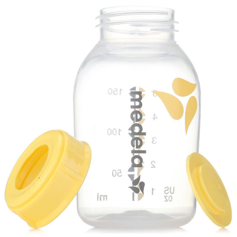 medela 美德乐 奶瓶储奶瓶存奶瓶喂奶食物保鲜婴儿宝宝PP材质150ml（4个装） 12