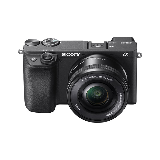 SONY 索尼 Alpha 6400L APS-C画幅 微单相机 黑色 E PZ 16-50mm F3.5 OSS 变焦镜头 单头套