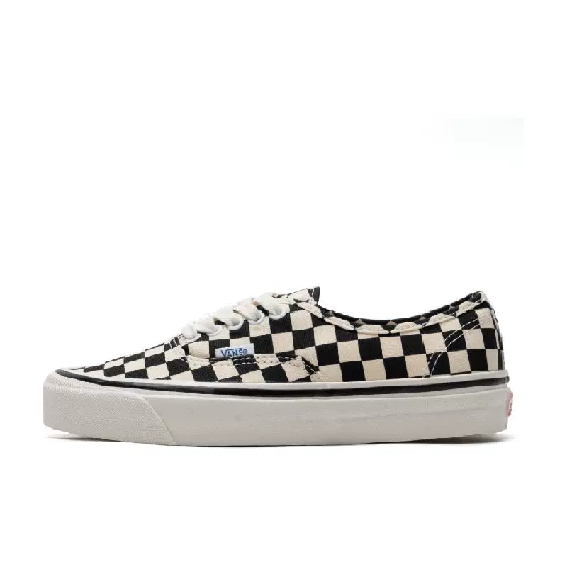 VANS Authentic 44 DX男女低幫棋盤格輕便運動鞋透氣休閑鞋 ￥107.83