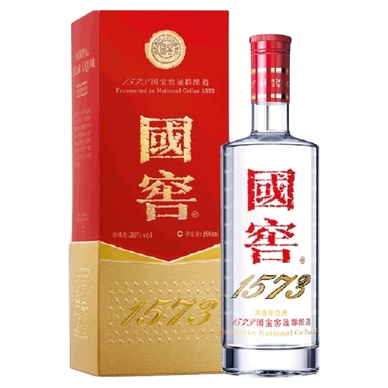 国窖1573 38%vol 浓香型白酒 500ml 单瓶装 ￥698.25