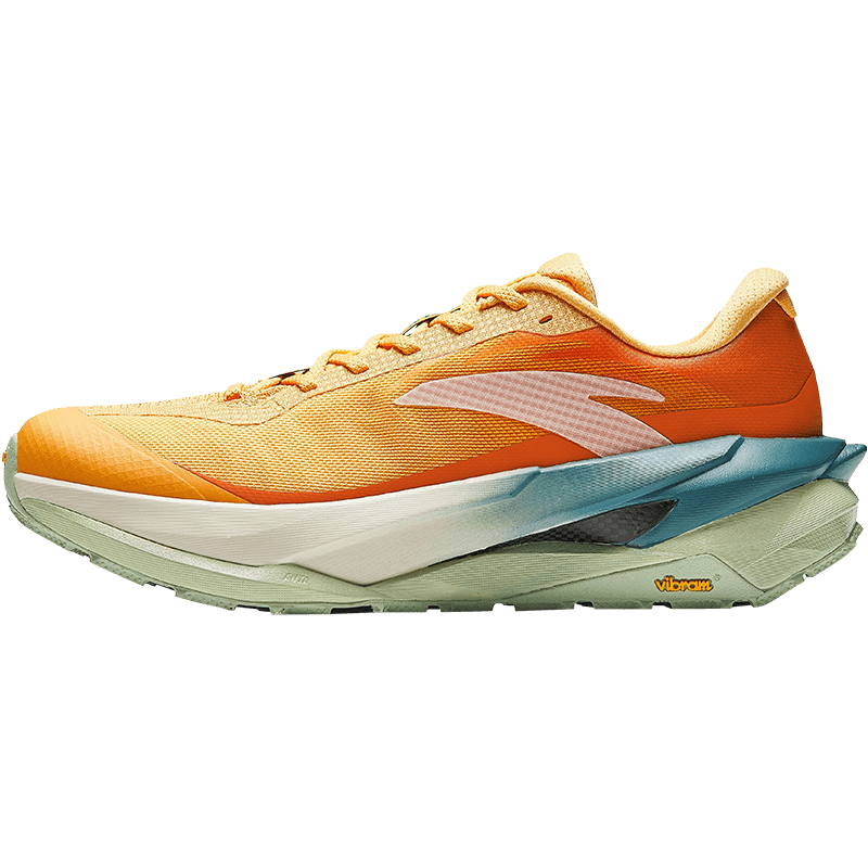 安踏 112615597 VIBRAM大底耐磨 黑色 42码 越野跑鞋 589元（需用券）
