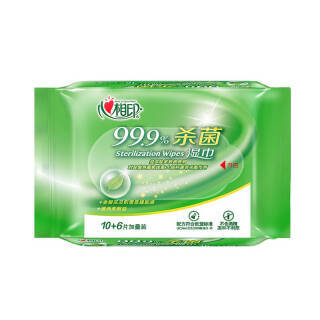 心相印湿巾卫生湿纸巾家用家庭装杀菌消毒湿纸巾实惠批发卫生杀菌16片
