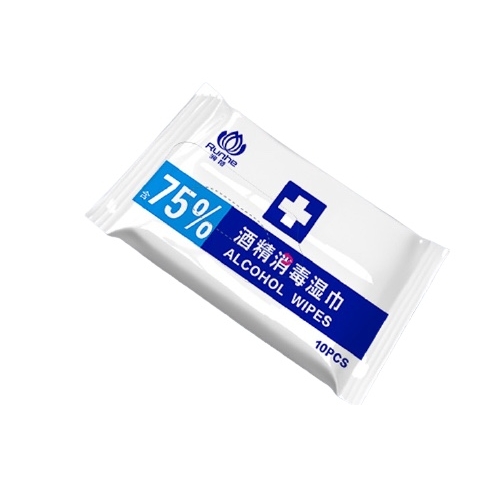 润荷 75%酒精杀菌湿巾独立装100片装 17.9元