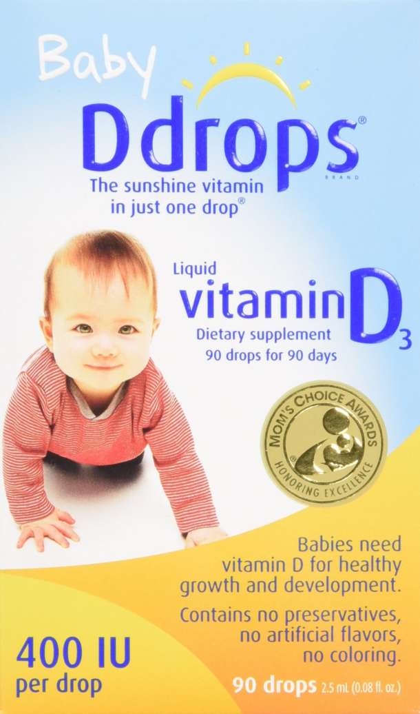prime会员专享：Ddrops婴儿维生素D3滴剂 400IU 拼单约合93.3元