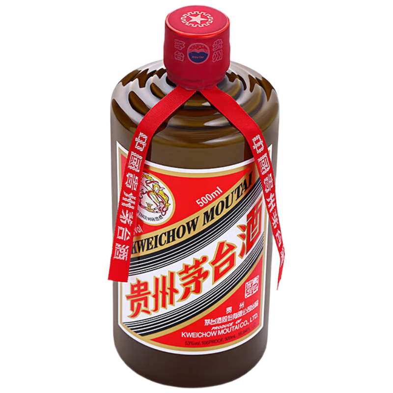 京东百亿补贴：MOUTAI 茅台 精品 53度 酱香型白酒 500ml 礼盒装 2766.06元包邮