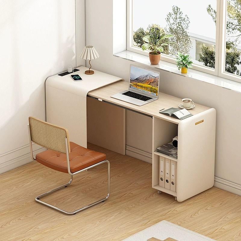 百亿补贴：佐诗顿 小户型台式电脑桌卧室家用长方形实木桌子可折叠简约办公桌 1479元